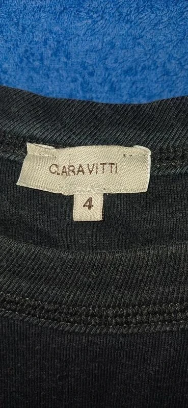 Débardeur negro talla 4 equivalente a 42 marca Clara Vitti – photo 5